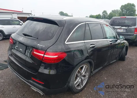 2017 Mercedes-Benz Glc 300 4Matic z USA, uszkodzony, nr VIN WDC0G4KB4HF140217